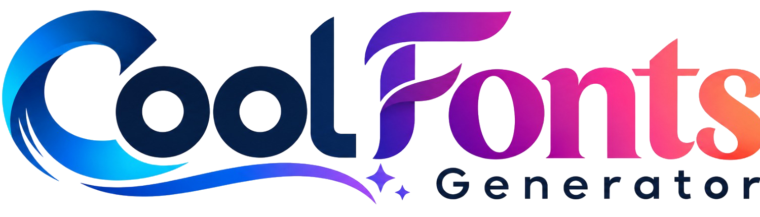 Cool Fonts Generator logo